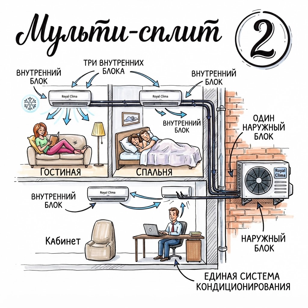 мульти-сплит мульти-сплит