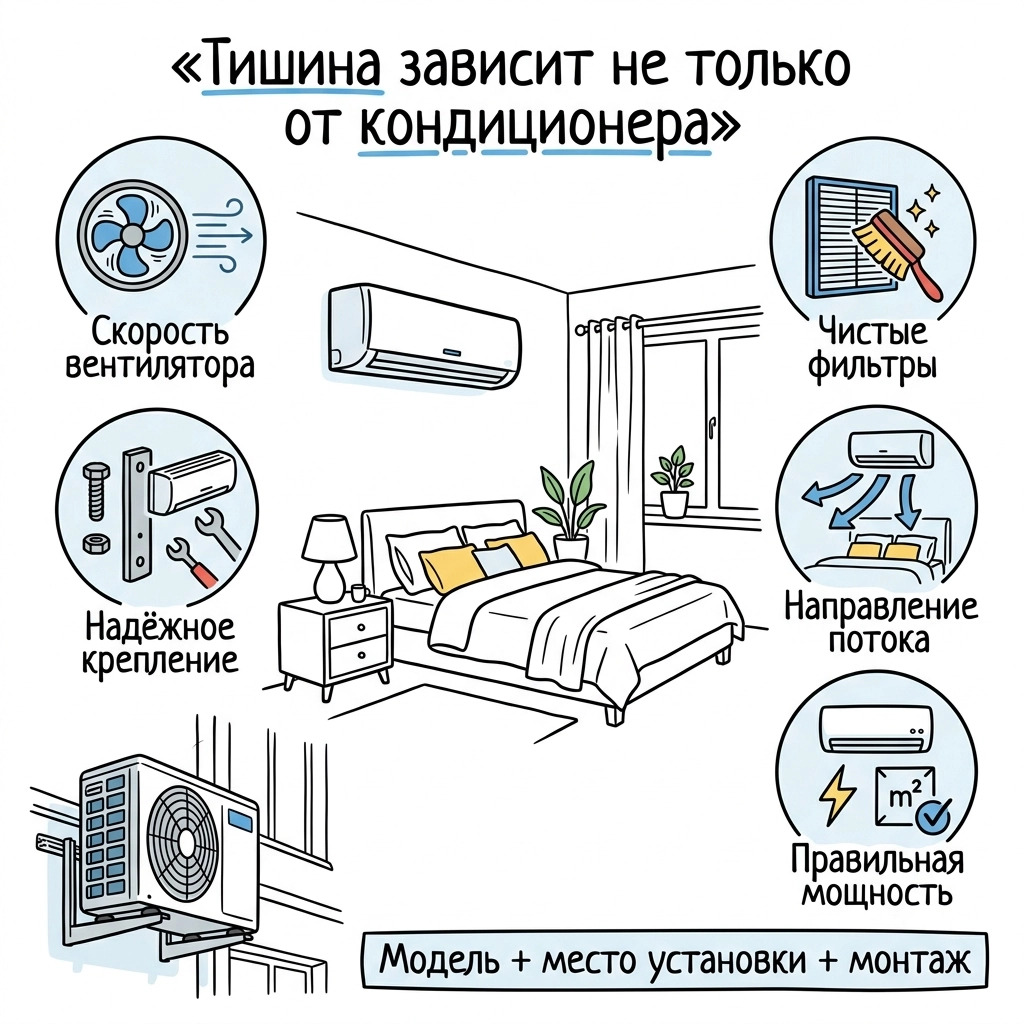 тишина зависит не только от кондиционера тишина зависит не только от кондиционера
