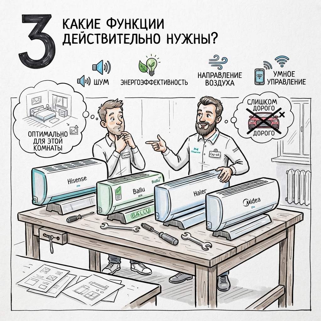 какие функции нужны