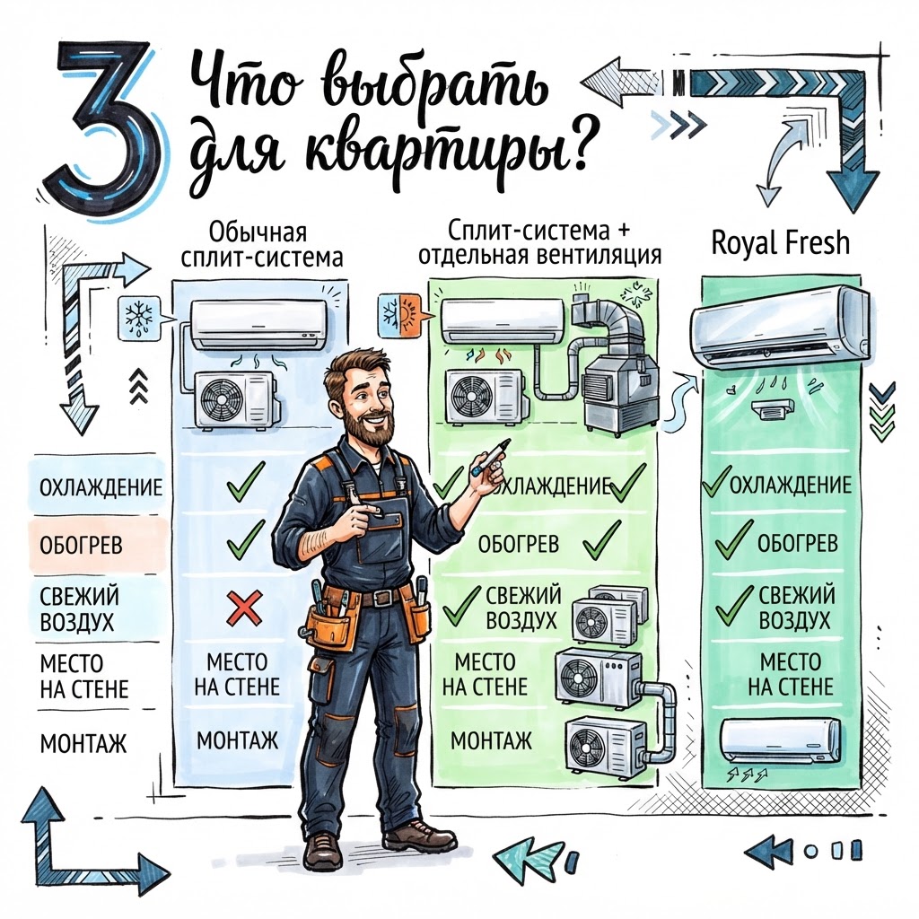 что выбрать для квартиры