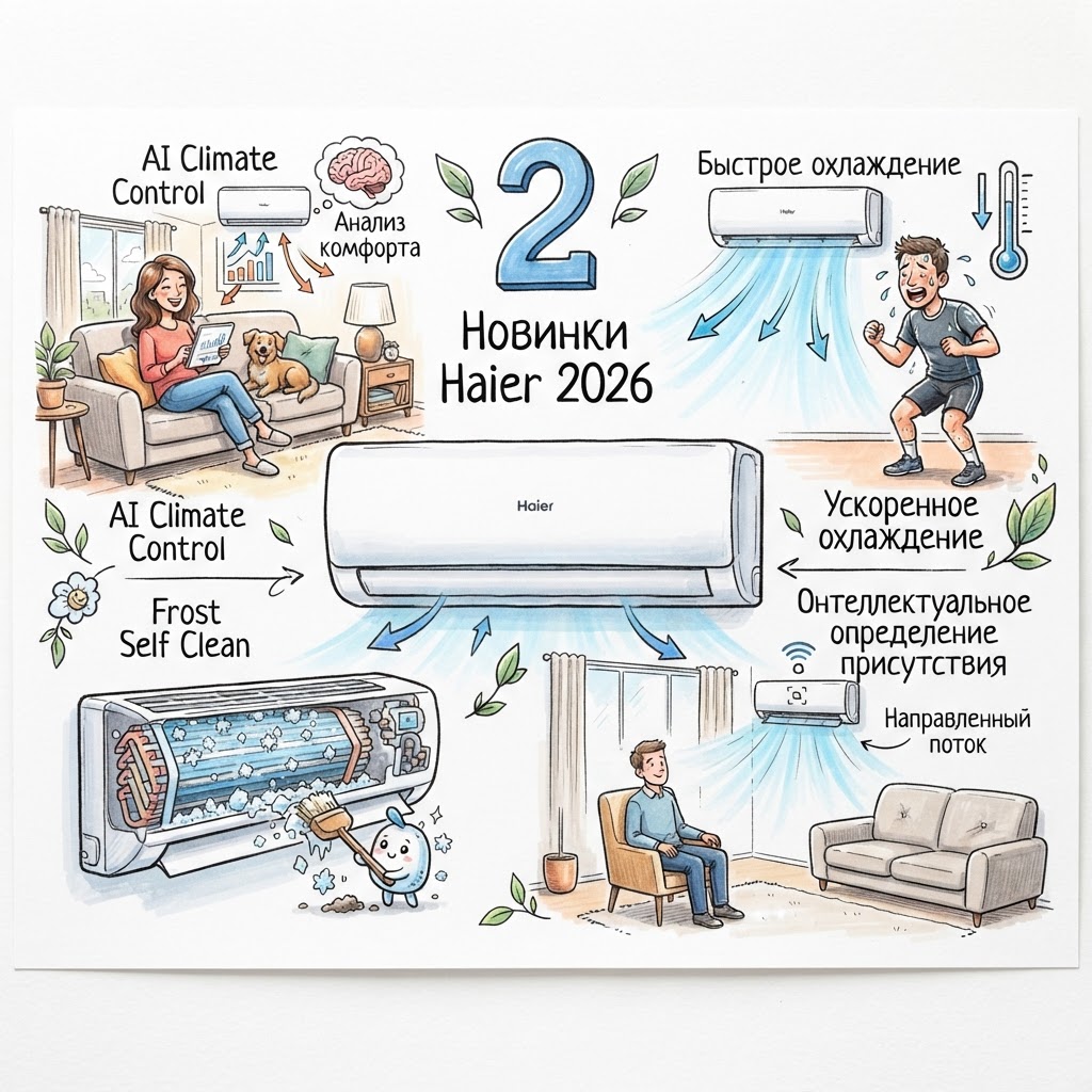 новинки Haier