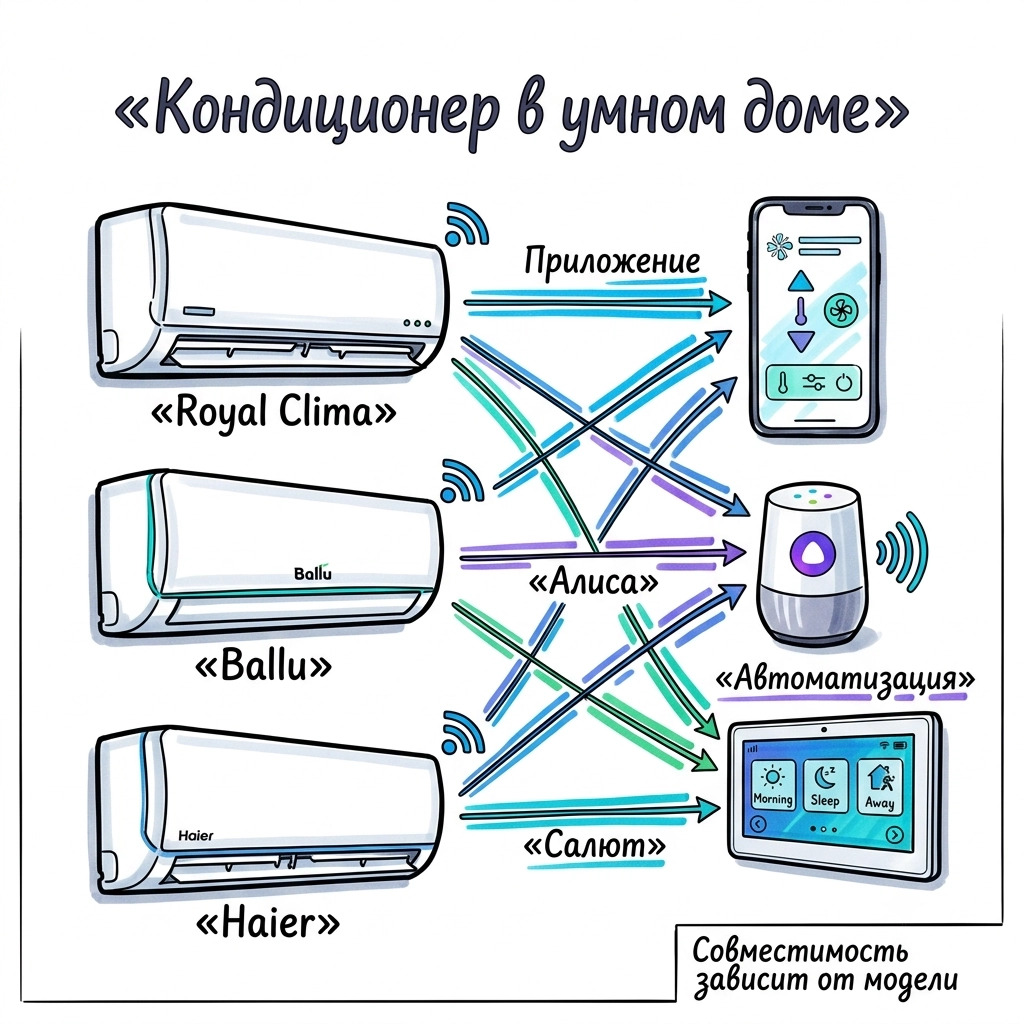 кондиционер в умном доме