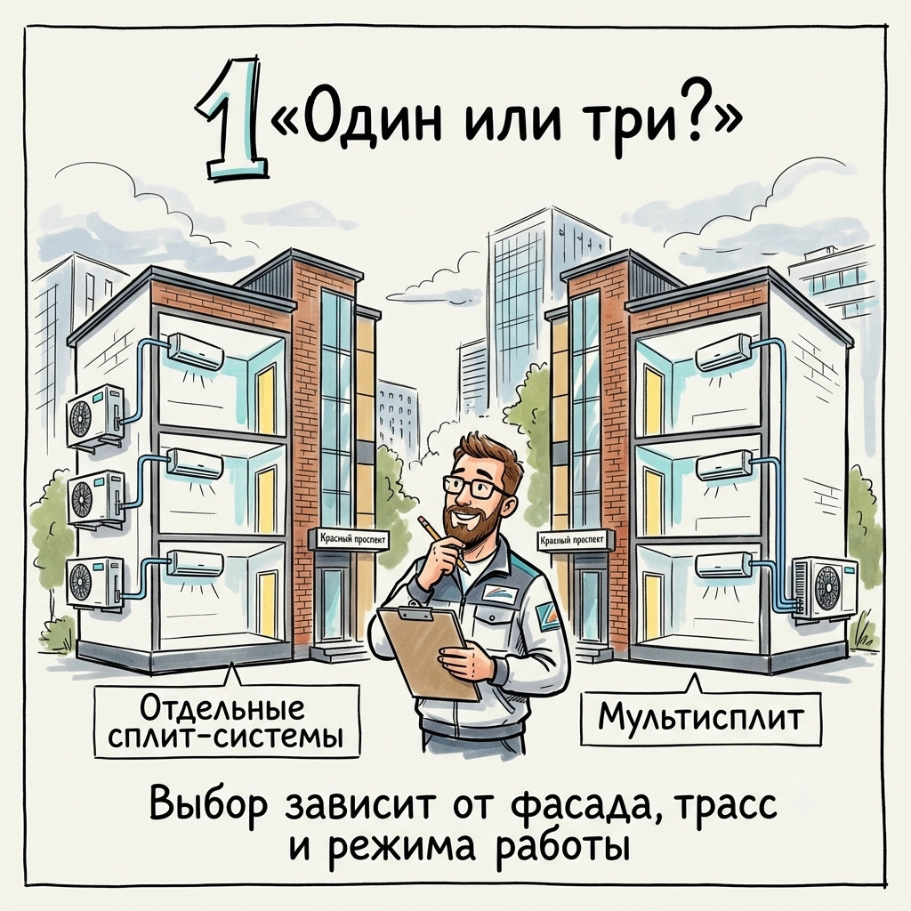 один или три один или три