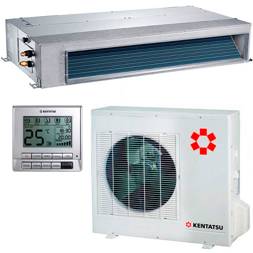 Канальный кондиционер Kentatsu серии KSK KSKS53HFAN1/KSUT53HFAN1/-40 (с зимним комплектом)