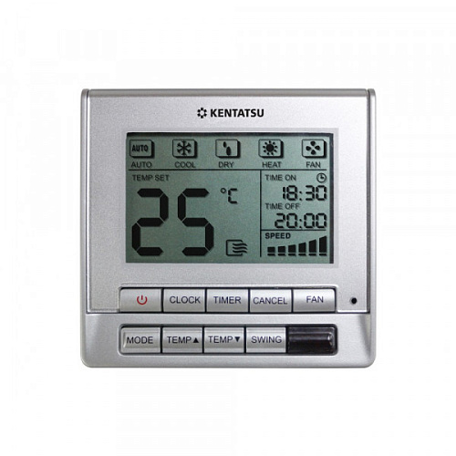 Кассетный кондиционер Kentatsu серии Compact 600х600 KSZT53HFAN1/KSUT53HFAN1/-40 (с зимним комплектом)