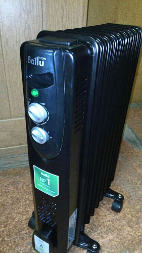 Масляный обогреватель Ballu серии Classiс Black BOH/CL-07BRN