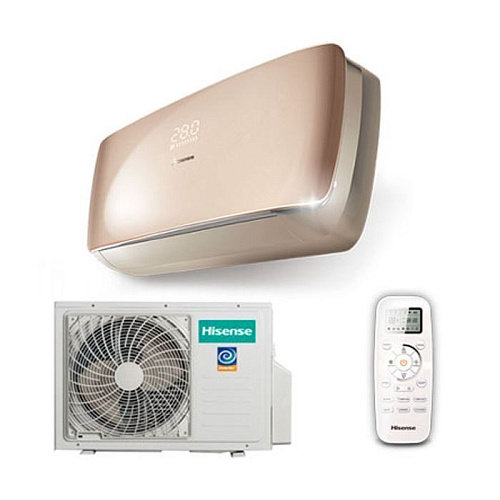 Инверторный настенный Кондиционер Hisense серии CHAMPAGNE CRYSTAL SUPER DC INVERTER (R32) AS-13UW4RVETG01 (C)