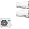 Мульти-сплит система Midea серии M3OF-27HFN8-Q/Unlimited inverter Multi MMAG2-12N8D0-I (35м²+35м²)