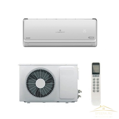 Инверторный настенный кондиционер Lanzkraft серии INNOVATION INVERTER IONIZER 2022 LSWH-50FL1Z /LSAH-50FL1Z