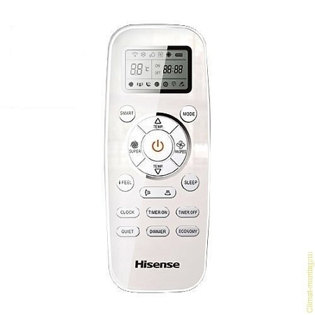 Настенный Кондиционер Hisense серии ZOOM DC Inverter AS-24UW4RBTKB00