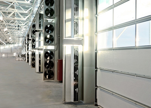 Тепловая воздушная завеса без нагрева Тепломаш серии 500А КЭВ-П5060А