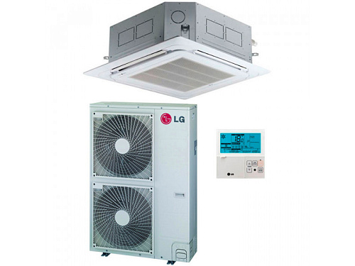 Инверторный кассетный кондиционер LG серии ULTRA Inverter 2022 UT42R.NM0/UU43WR.U30 (3ф)