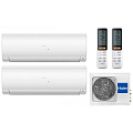 Мульти-сплит система HAIER серии Flexis 2U50S2SM1FA / 2x AS25S2SF1FA - W/G/B (25м+25м)