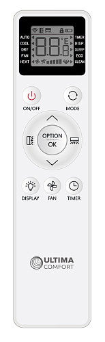 Настенный Кондиционер Ultima Comfort серии  ECLIPSE ECL-07PN