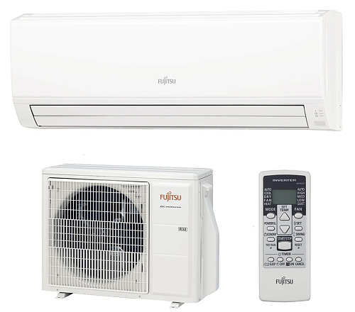 Инверторный настенный кондиционер Fujitsu серии Clarios ASYG24KLCA/AOYG24KLCA