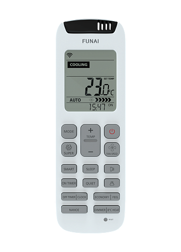 Инверторный настенный Кондиционер Funai серии EMPEROR SMART EYE RACI-EM25HP.D04
